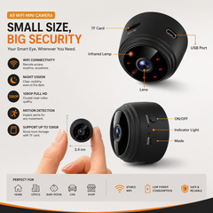 A9 Mini WiFi Camera 1080P HD Wireless Security Camera