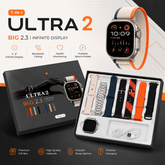 iMounra 2 BIG 2.01 Ultra Smartwatch | 7 in 1 Strap Multi-Color Bundle | Premium Design & Advanced Features