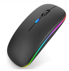 HP W10 Wireless Mouse - Slim Silent Stylish 2.4GHz Wireless Optical Mouse With Ergonomic Design Plug And Play USB Receiver For Laptop PC
